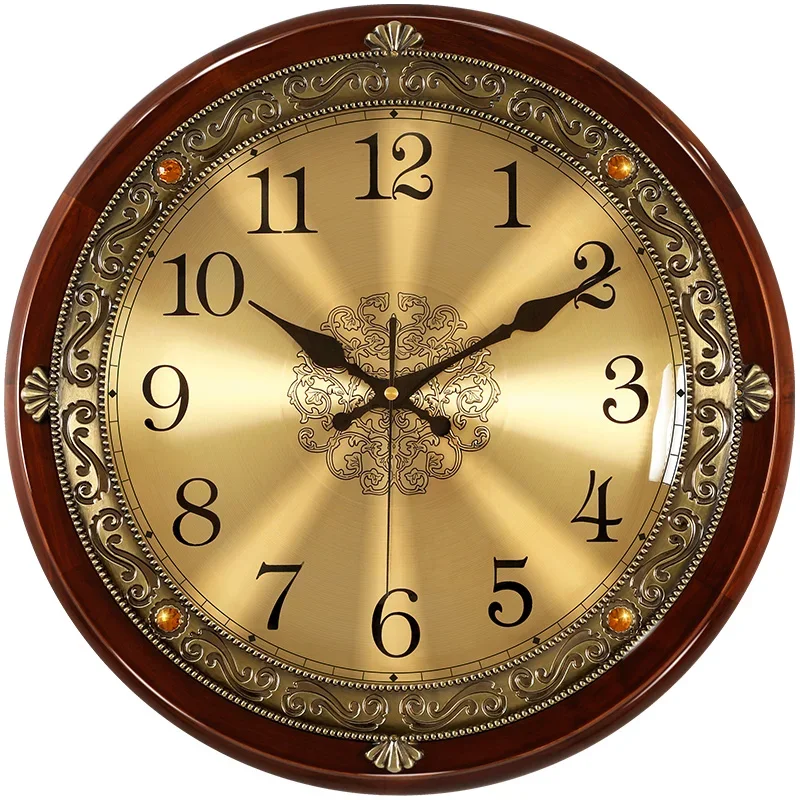 Luxury Wood Wall Clock Metal R - Luxury Watch Wall Clock บทวิจารณ์และราคา