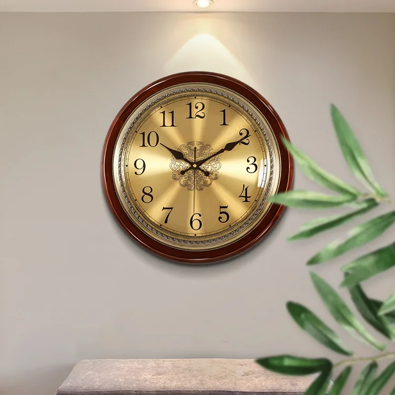 Luxury Wood Wall Clock Metal R - Luxury Watch Wall Clock บทวิจารณ์และราคา