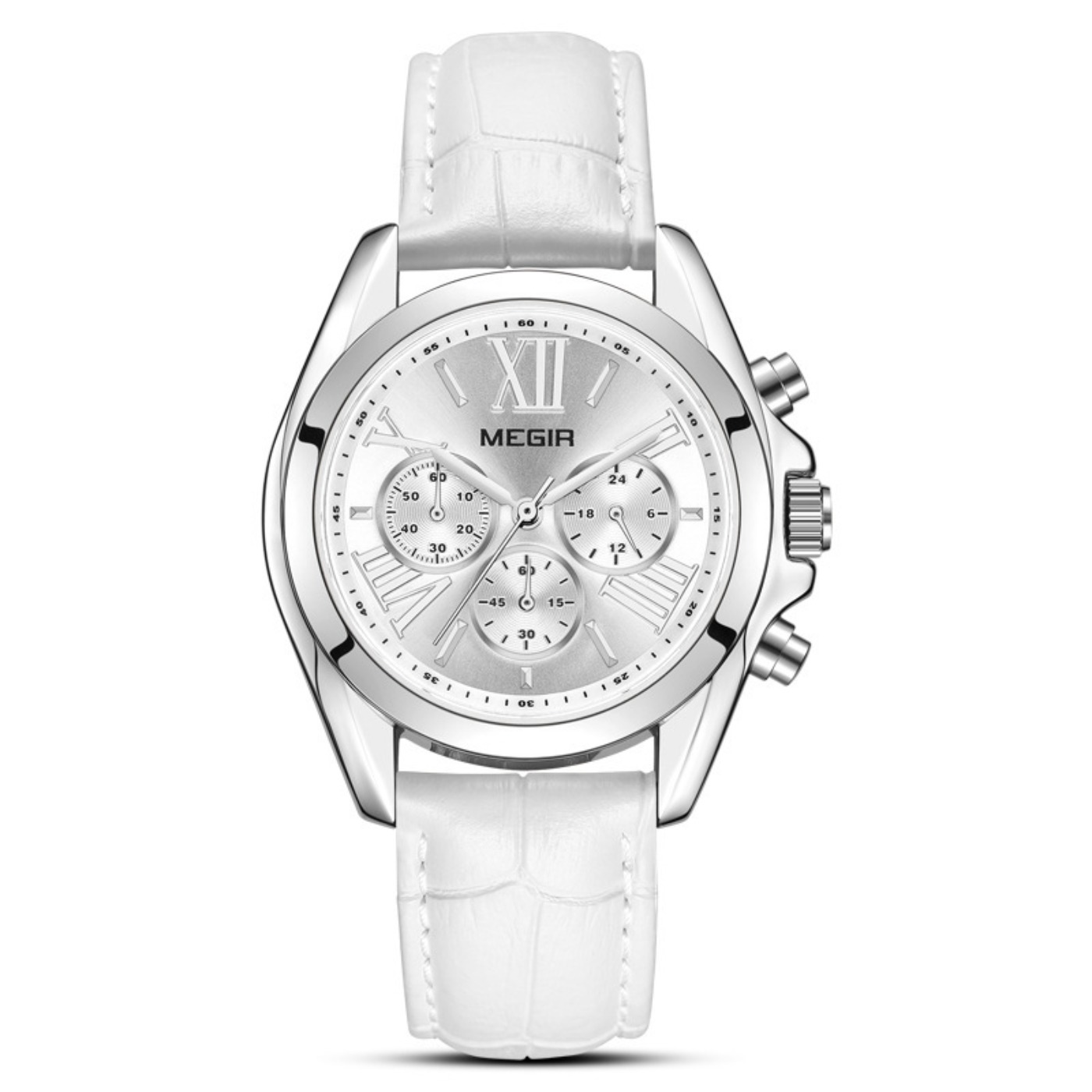 MEGIR New Luxury Leather Watch - Ladies Luxury Watch บทวิจารณ์และราคา