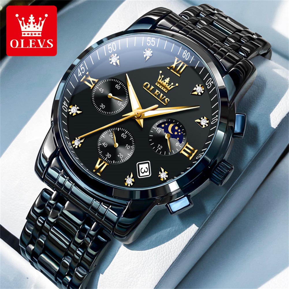 OLEVS Popular men's watches st - Luxury Watch Men บทวิจารณ์และราคา