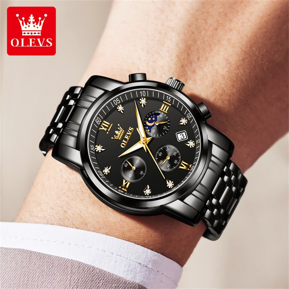 OLEVS Popular men's watches st - Luxury Watch Men บทวิจารณ์และราคา