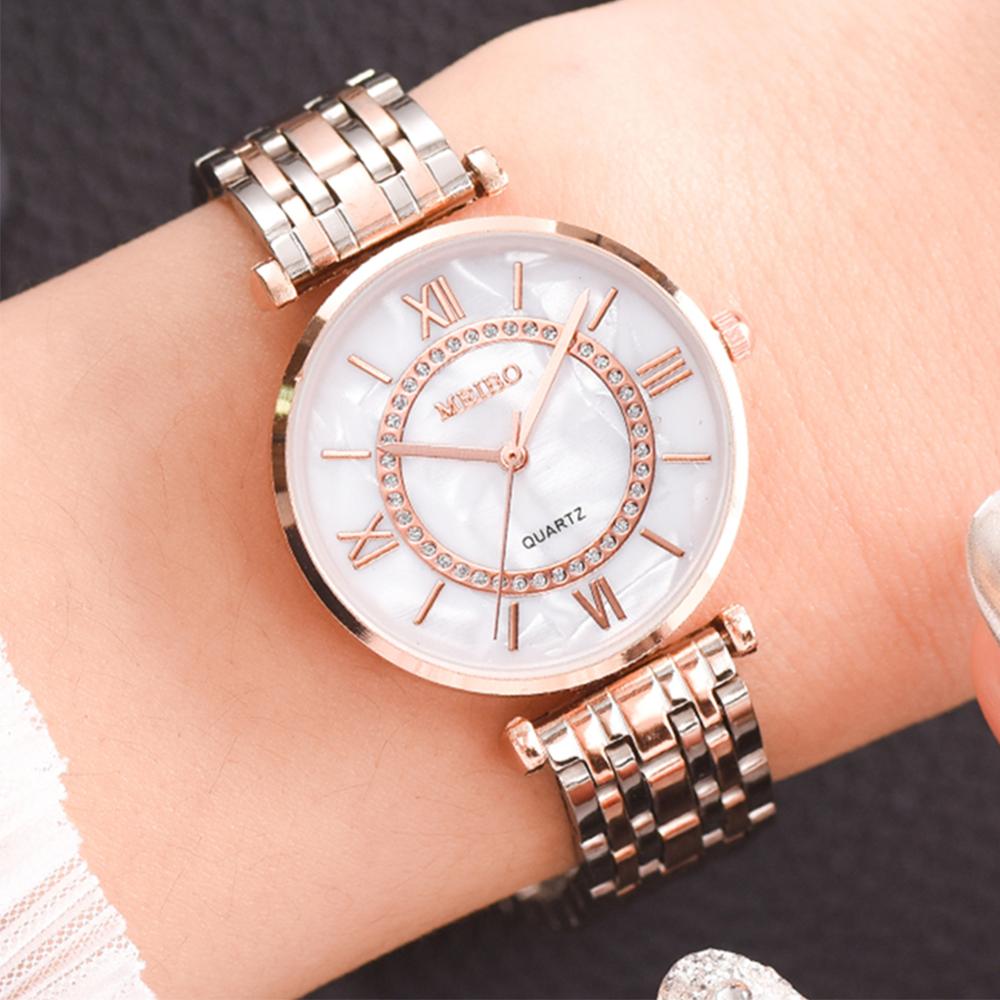 Luxury Crystal Women Bracelet  - Luxury Watch Diamond บทวิจารณ์และราคา