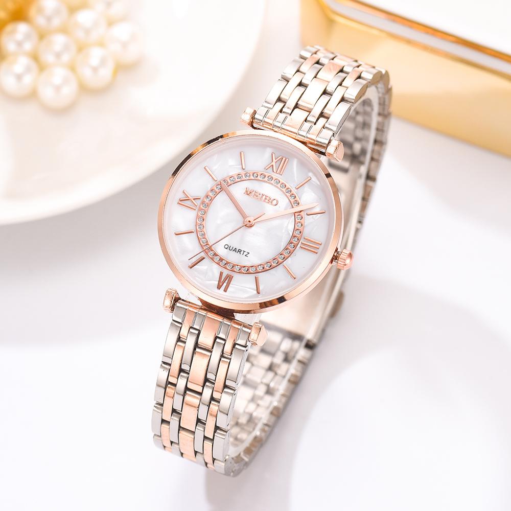 Luxury Crystal Women Bracelet  - Luxury Watch Diamond บทวิจารณ์และราคา