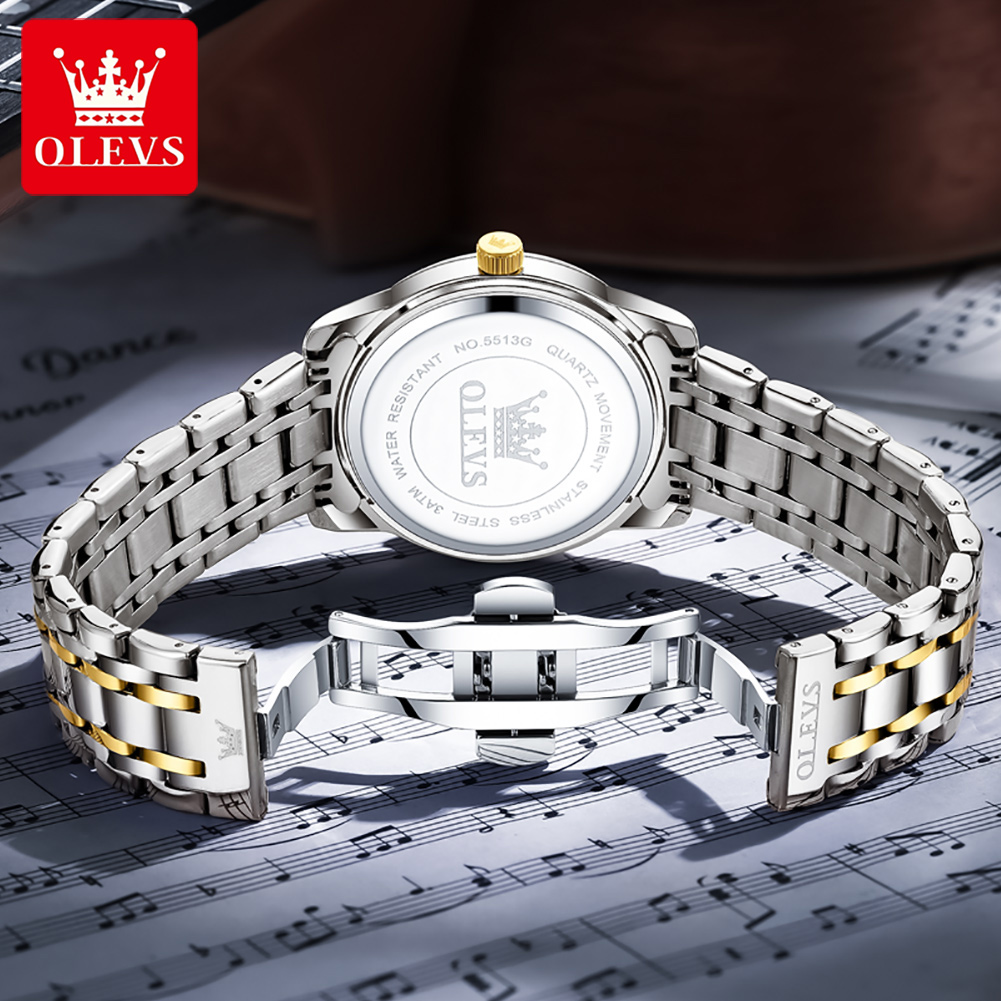 OLEVS Brand Fashion men's watc - Luxury Watch Quality บทวิจารณ์และราคา