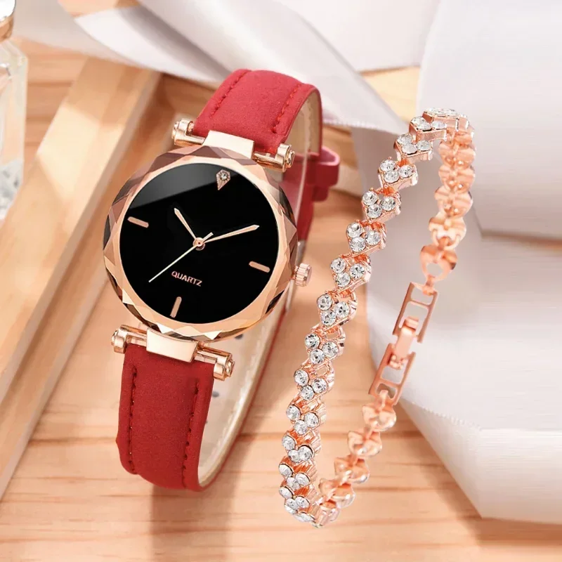 2PCS Set Luxury Watch Women Br - Ladies Luxury Watch บทวิจารณ์และราคา