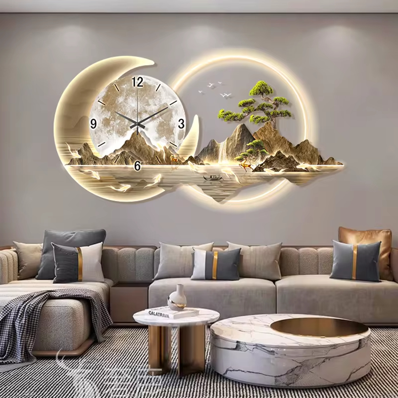 Fashion Luxury Clock Wall Chin - Luxury Watch Wall Clock บทวิจารณ์และราคา