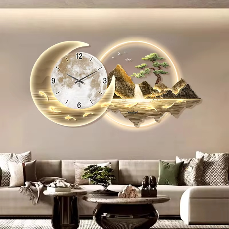 Fashion Luxury Clock Wall Chin - Luxury Watch Wall Clock บทวิจารณ์และราคา