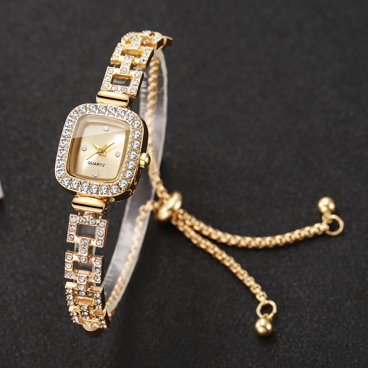 Luxury Rhinestone Bracelet Str - Luxury Watch Safe บทวิจารณ์และราคา