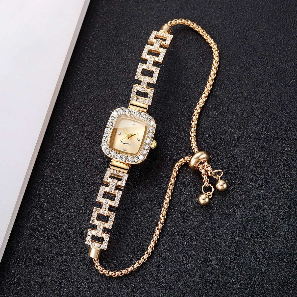 Luxury Rhinestone Bracelet Str - Luxury Watch Safe บทวิจารณ์และราคา