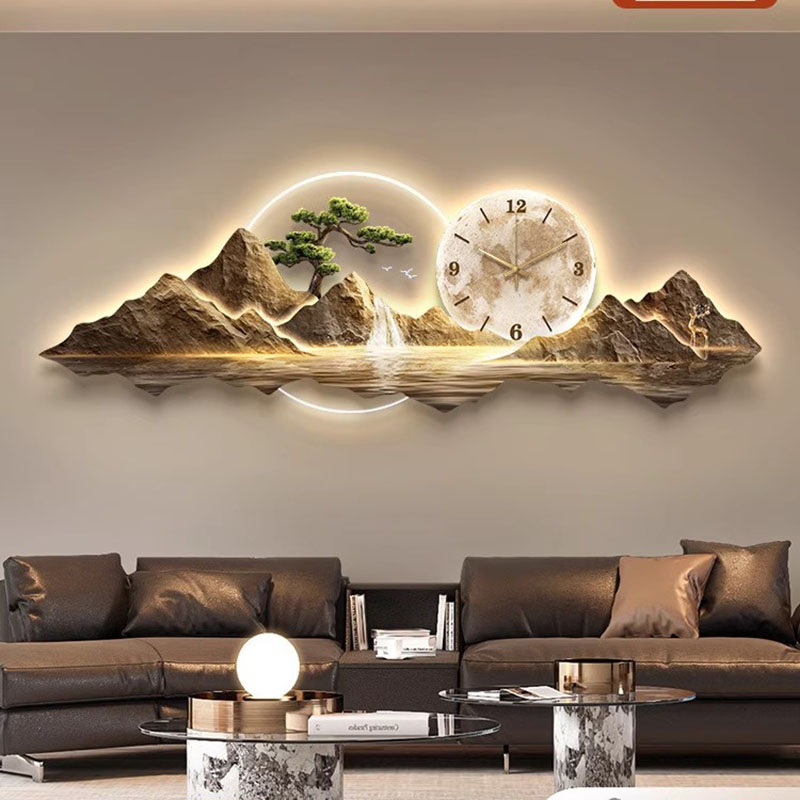 Living Room Wall Clocks Art Mu - Luxury Watch Wall Clock บทวิจารณ์และราคา