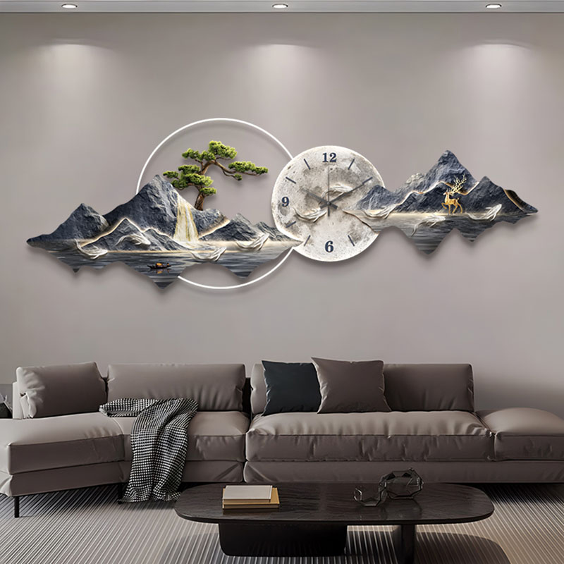 Living Room Wall Clocks Art Mu - Luxury Watch Wall Clock บทวิจารณ์และราคา