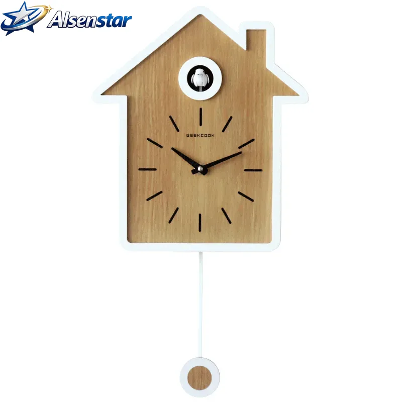 Modern Cuckoo Clock Pendulum W - Luxury Watch Wall Clock บทวิจารณ์และราคา