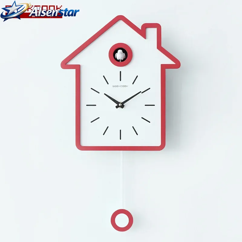 Modern Cuckoo Clock Pendulum W - Luxury Watch Wall Clock บทวิจารณ์และราคา