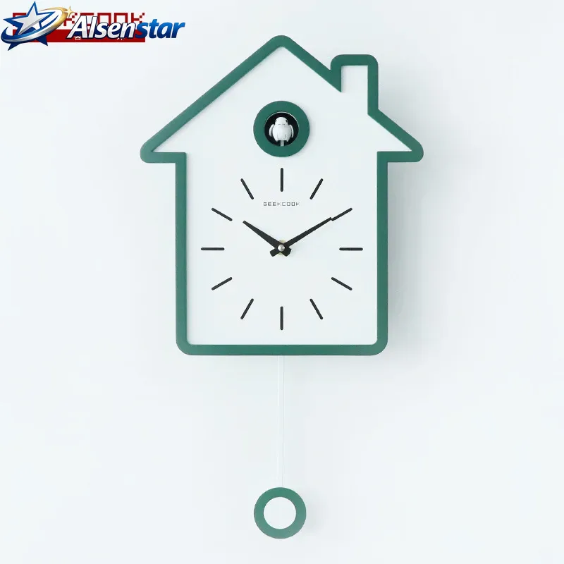 Modern Cuckoo Clock Pendulum W - Luxury Watch Wall Clock บทวิจารณ์และราคา