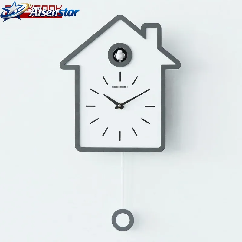 Modern Cuckoo Clock Pendulum W - Luxury Watch Wall Clock บทวิจารณ์และราคา