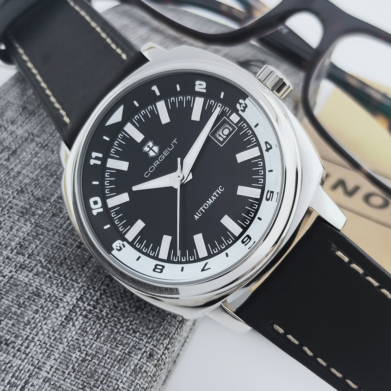 CUSTOM 42MM Stainless Steel Sa - Luxury Watch Quality บทวิจารณ์และราคา