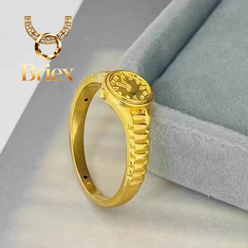Briex Jewelry Real 18K Gold Ri - Luxury Watch Service บทวิจารณ์และราคา