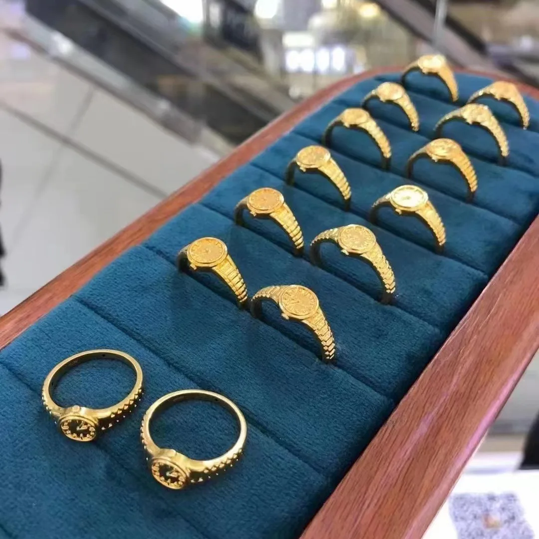 Briex Jewelry Real 18K Gold Ri - Luxury Watch Service บทวิจารณ์และราคา