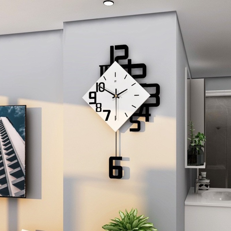 Luxury Wall Clock Living Room  - Luxury Watch Wall Clock บทวิจารณ์และราคา