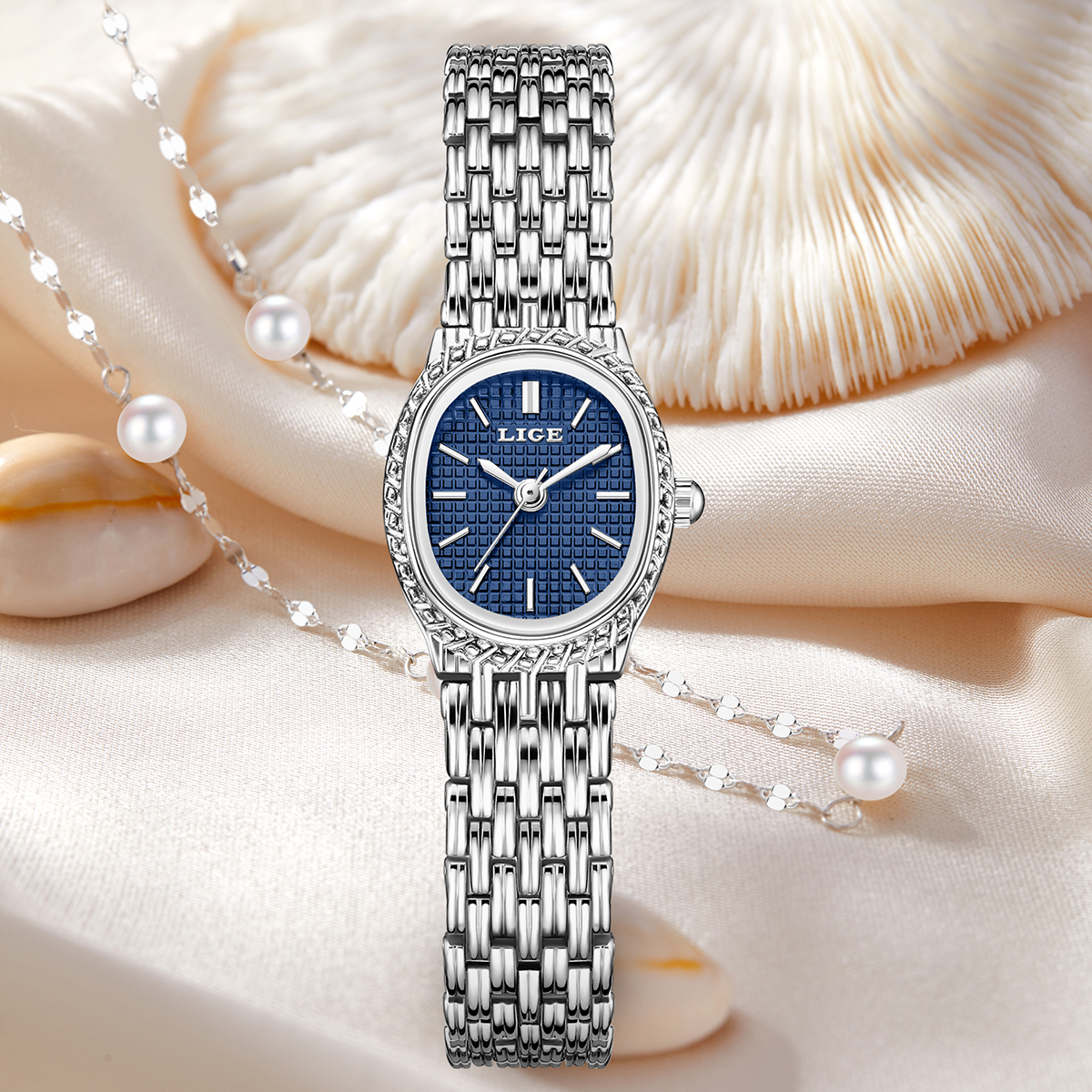 LIGE Fashion Elegant Quartz Wo - Ladies Luxury Watch บทวิจารณ์และราคา