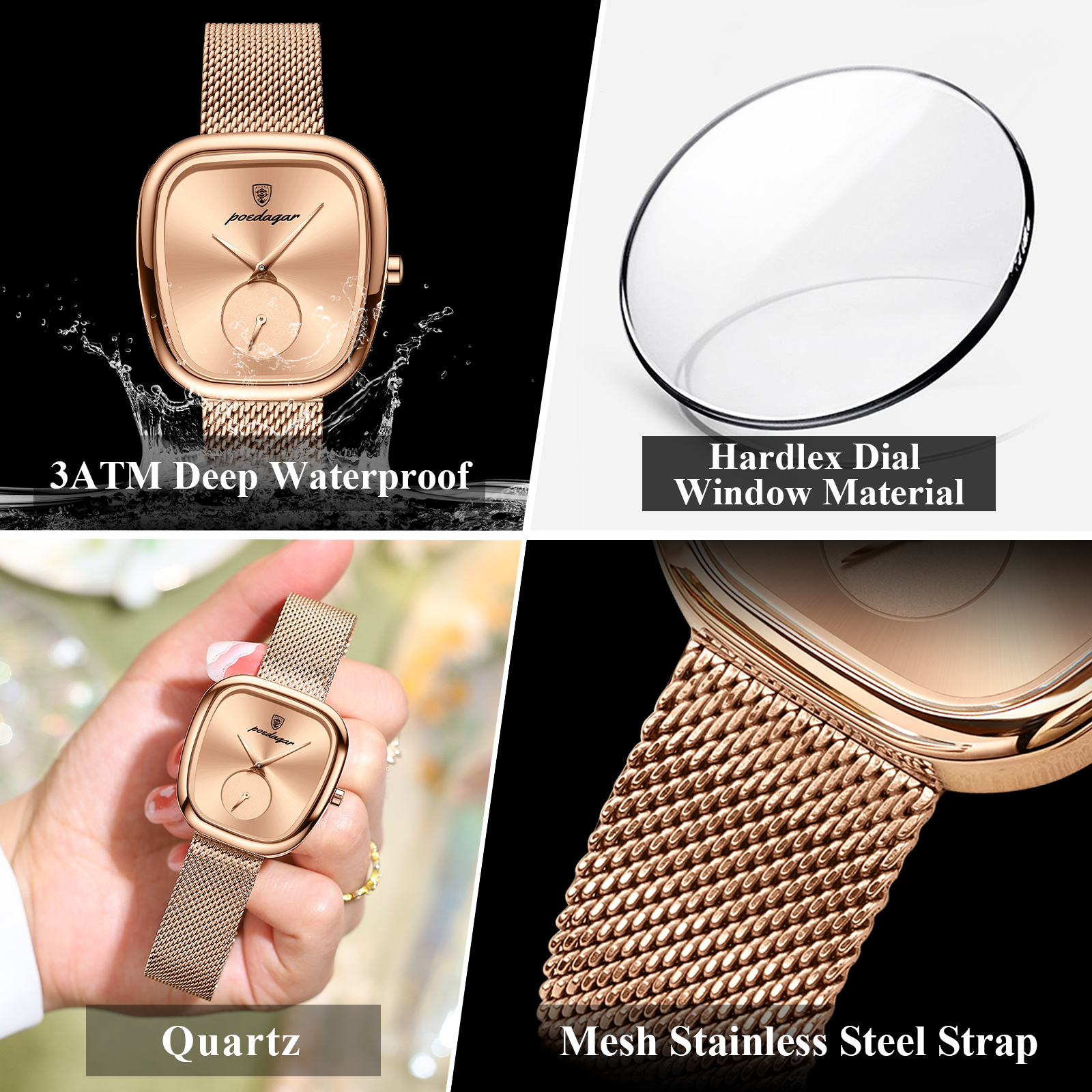 POEDAGAR Luxury Brand Woman Wa - Luxury Watch Index บทวิจารณ์และราคา