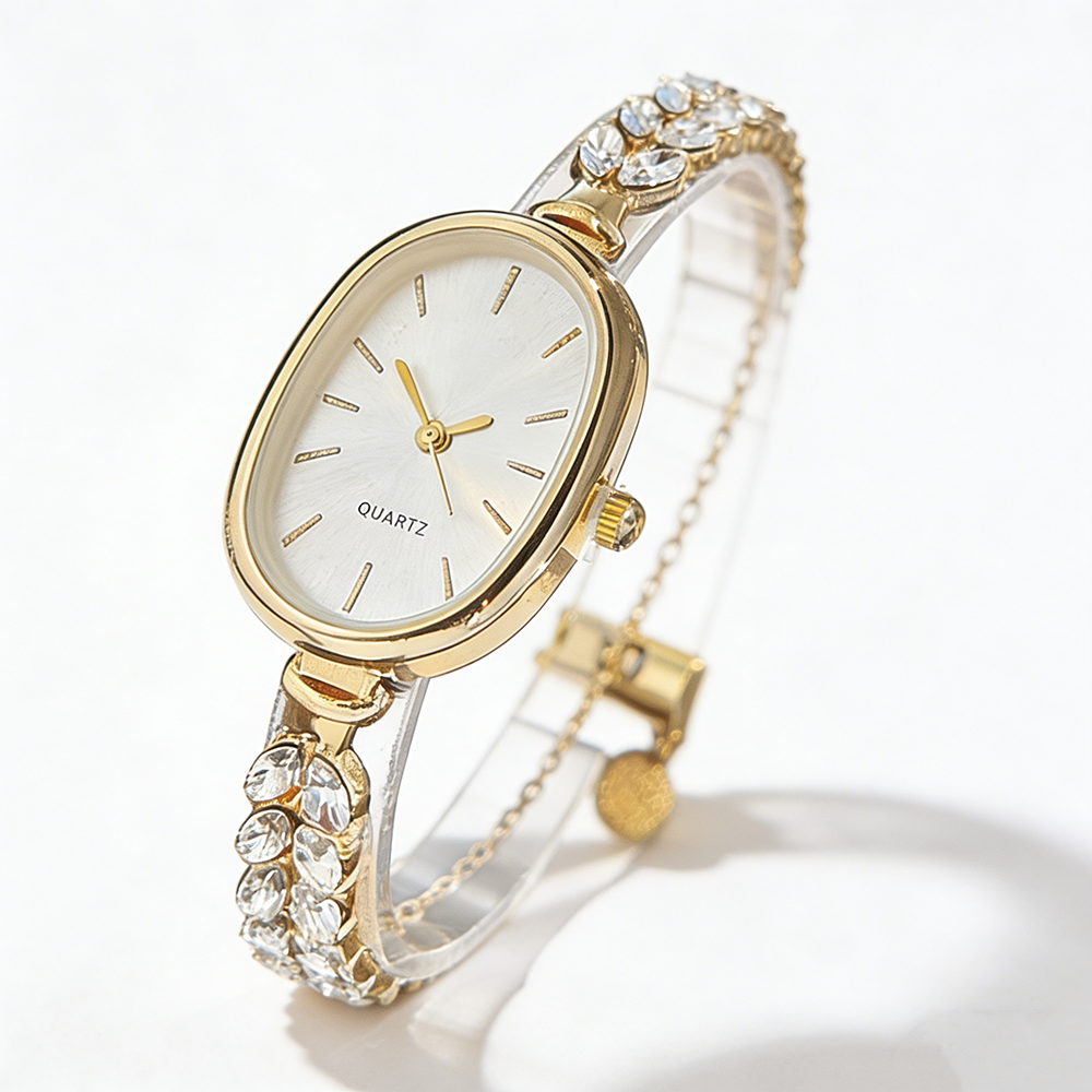 Fashion Oval Dial Women's Quar - Luxury Watch Events บทวิจารณ์และราคา