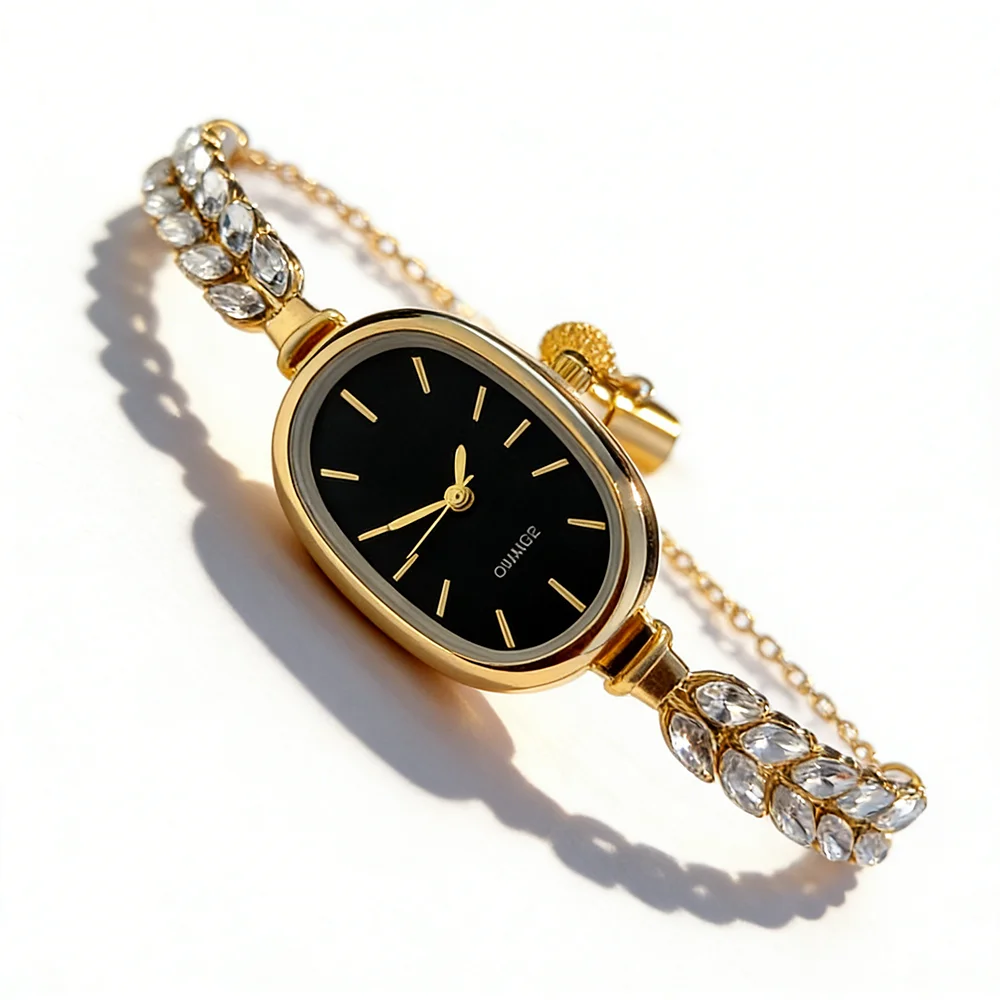 Fashion Oval Dial Women's Quar - Luxury Watch Events บทวิจารณ์และราคา